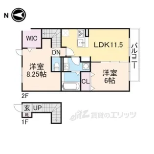 サニーコート【2階】の間取り