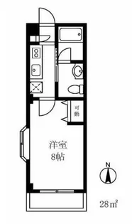 メゾンドバロン目白【2階】の間取り