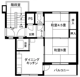 伊勢原第3 10号棟【4階】の間取り