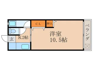 科塚マンション【2階】の間取り