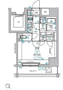 RELUXIA TOKYO EAST【2階】の間取り