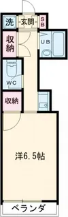 エトワール宇都宮第1【6階】の間取り