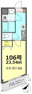 エステ阿佐ヶ谷【1階】の間取り