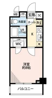 プレール・ドゥーク大山駅前【3階】の間取り