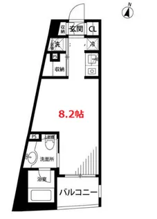 レックス多摩川レジデンス【3階】の間取り