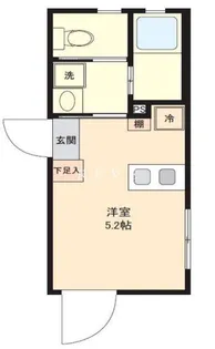 アイリス神楽坂【1階】の間取り