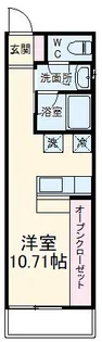 リトル・グレイス【2階】の間取り