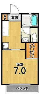 ヴィヴィ・セレサ壱番館【1階】の間取り