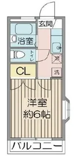 ヴィエント高輪【2階】の間取り