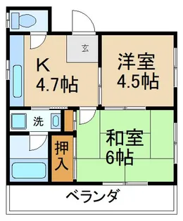 大和ビル【2階】の間取り