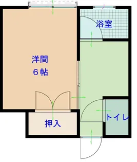 ソフィ21泉【1階】の間取り