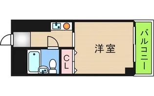 ラヴェール城山【6階】の間取り