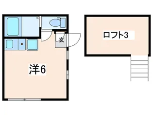ロミー・シュナイダー【2階】の間取り