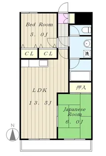 グリーンヴァレー松澤【3階】の間取り