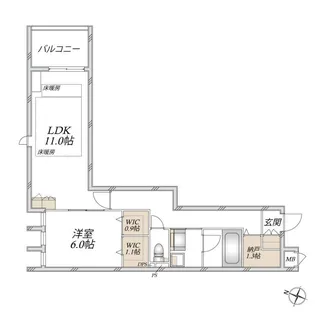 SUNMALL V【3階】の間取り