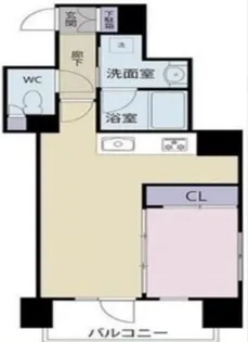 フェローネ入谷Meets1【4階】の間取り