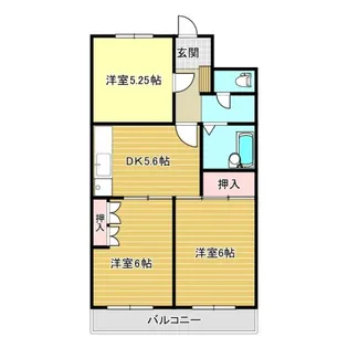 ブループランツ【1階】の間取り