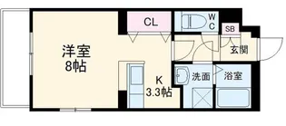 アステート【1階】の間取り