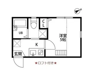 CASA MIA【2階】の間取り