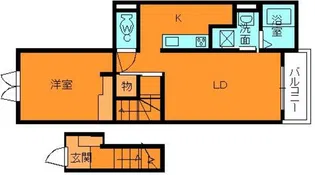 フィオーレ小泉【2階】の間取り