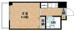 サンパレス【3階】の間取り