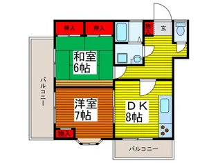 セラヴィ【2階】の間取り