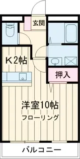 クライムドア【3階】の間取り
