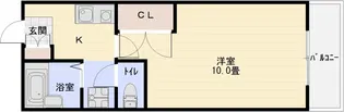 コンドウハイツ【1階】の間取り
