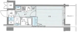 トーシンフェニックス芝アストラーレ【9階】の間取り