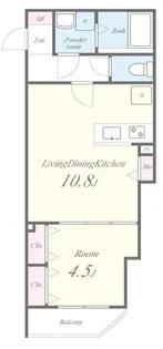 NATSUNAMI TERRACE【3階】の間取り