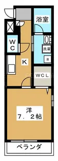 サクシード上鳥羽【5階】の間取り
