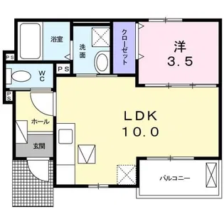 ステラ柳之内【1階】の間取り