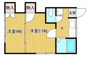 パルハイム【2階】の間取り