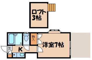 エクセレント安田 D館【1階】の間取り