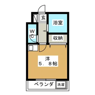 アルカディア・ハネダ【2階】の間取り