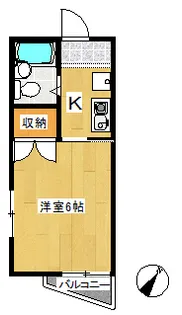 メゾン大井【2階】の間取り