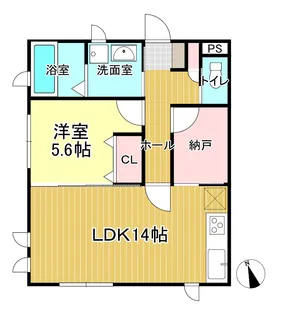 レスポワール・ハウス【1階】の間取り