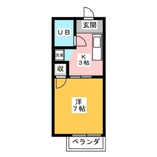 タウニー本山【2階】の間取り