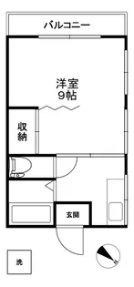 村上荘【2階】の間取り