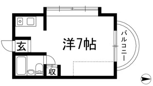 コスモ78【2階】の間取り