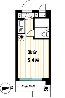 アマドリア豪徳寺【1階】の間取り