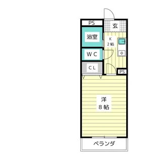 ドエルHARA【3階】の間取り