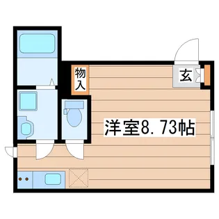 エクシリア志波町【1階】の間取り