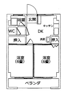 小川ビル【5階】の間取り