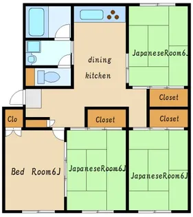 ローレルハイツ加古川【2階】の間取り