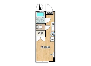 Charmeun(シャルムアン)【1階】の間取り
