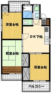 三愛ビル10【2階】の間取り