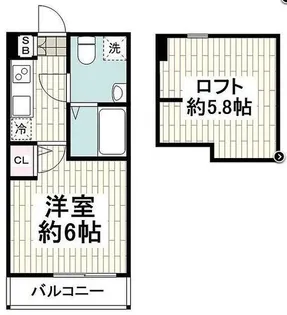 ル・フォティユIV【1階】の間取り