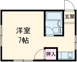 ハイツジュン【3階】の間取り