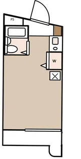 プレール中野II【1階】の間取り
